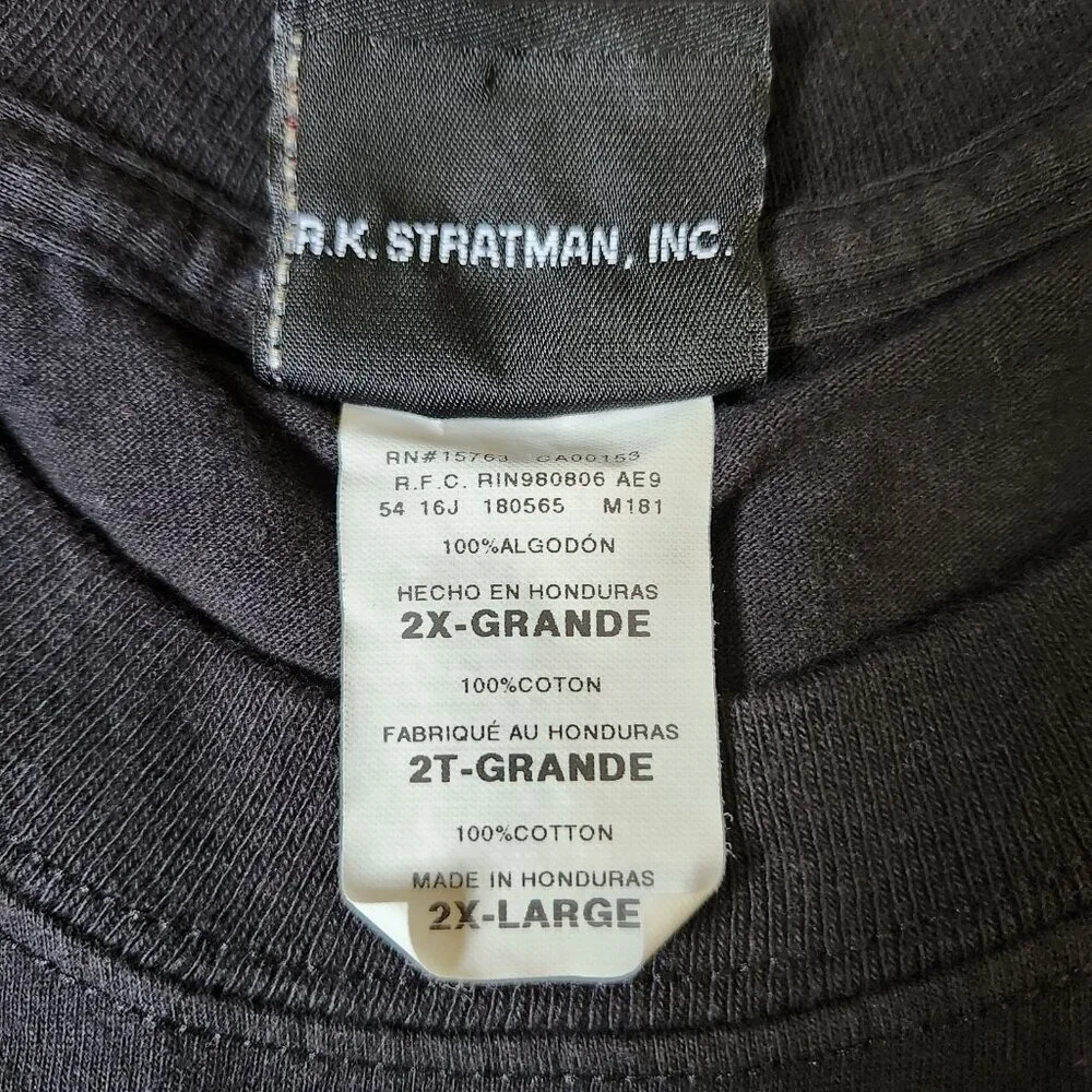 Harley‎ Davidson 2017 Flaming Skull Tee Size 2X Cincinnati, Ohio